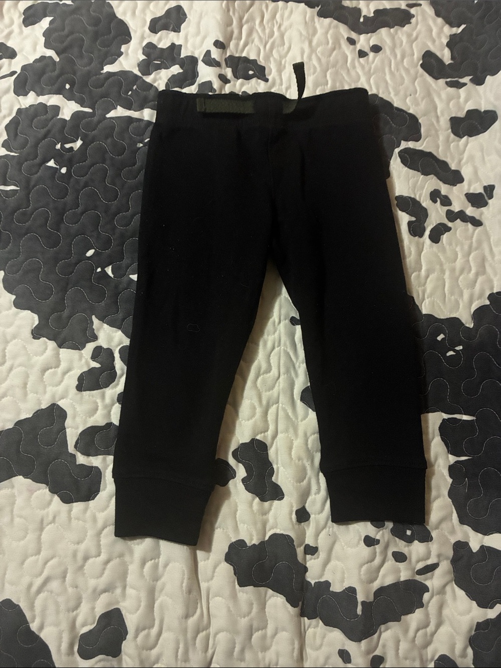 Kids Black Basic Jogger Bottoms - Comfortable Everyday Pants